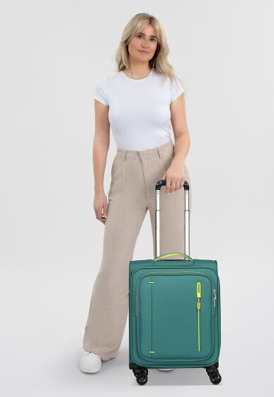 American Tourister Cloudrider 4 wheels Cabin trolley S 55 cm with expansion pleat American Tourister Cloudrider 4 wheels Cabin trolley S 55 cm with expansion pleat