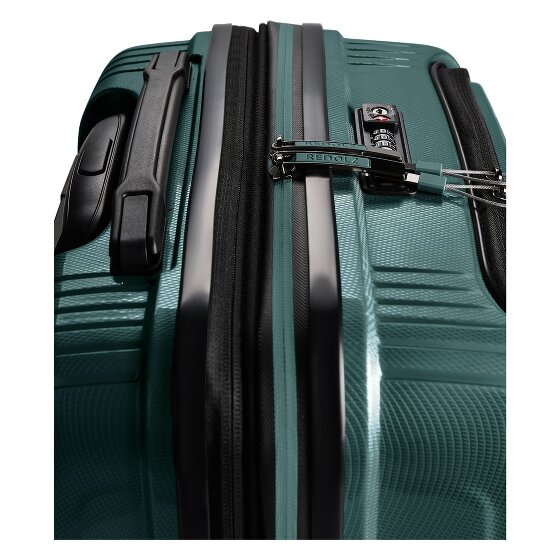 Redolz Essentials 14 4 wheels Suitcase set 3-piece Expandable