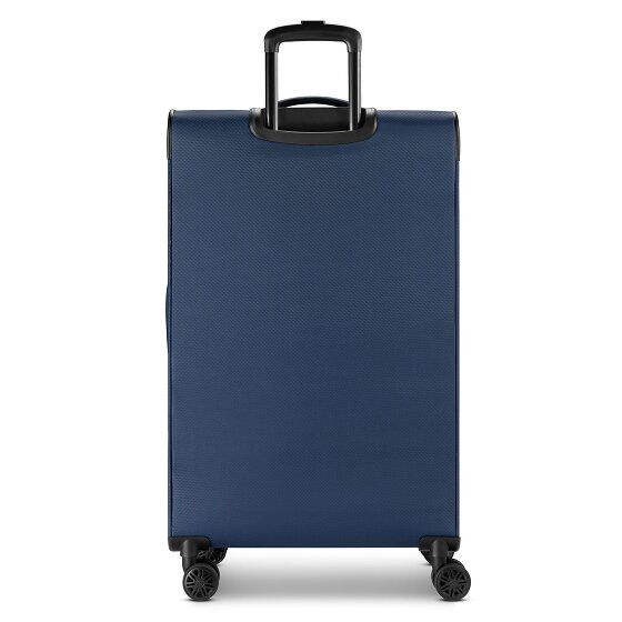 Bugatti Valencia Soft 4 wheels Trolley L 75 cm with expansion pleat