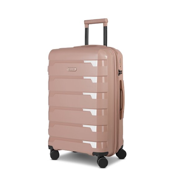d&n South Dakota 4 wheels Suitcase set 3-piece with expansion pleat