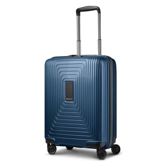 Redolz Essentials 14 4-wheel Cabin suitcase, 55 cm, Slim