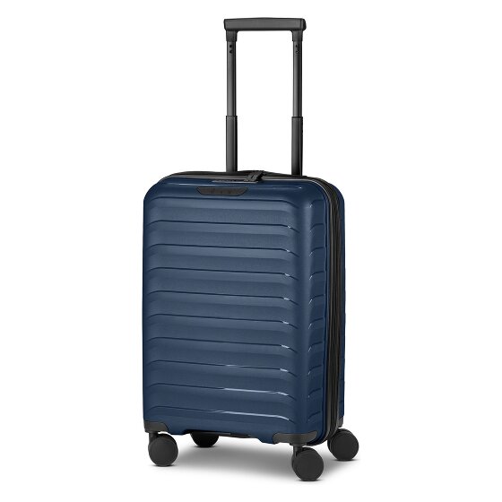 d&n Toronto 4 wheels Cabin trolley S 54 cm with expansion pleat