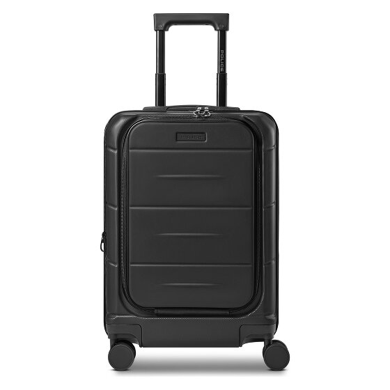 Police London 4 wheels Cabin suitcase 55 cm Laptop compartment Expandable
