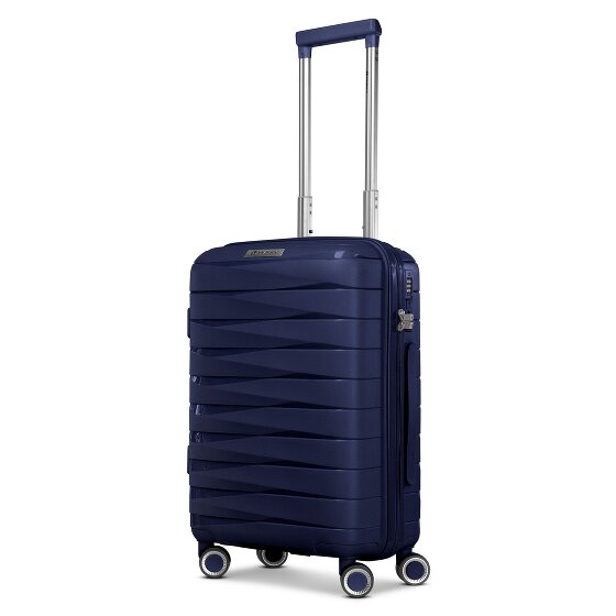 Franky London 4 wheels Cabin trolley S 55 cm with expansion pleat