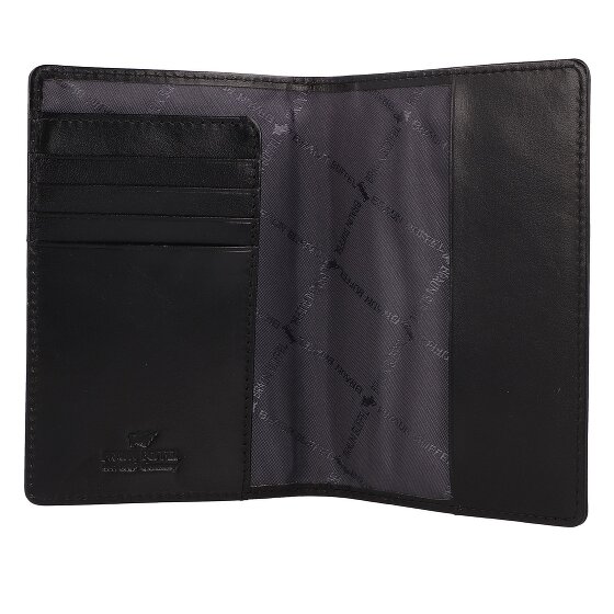 Braun Büffel Country passport case RFID leather 10 cm