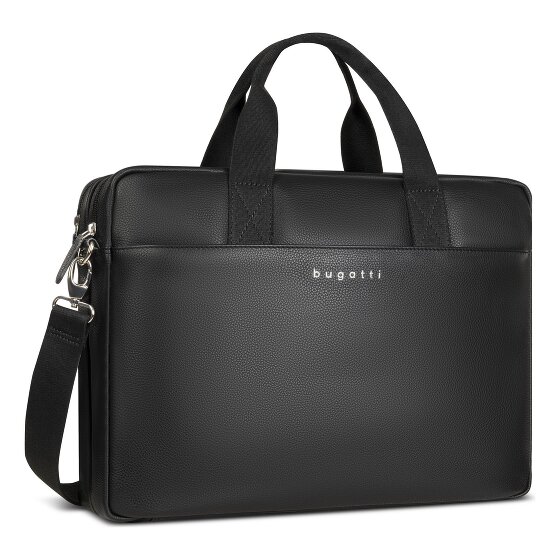 Bugatti Valencia Briefcase Genuine Leather 40 cm Laptop compartment