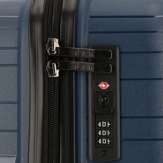 d&n Travel Line 4300 4 wheels Suitcase set 3-piece