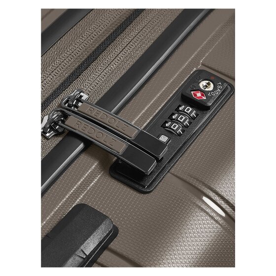 Redolz Essentials 11 4 wheels Cabin suitcase 55 cm Expandable