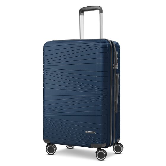 Franky Dallas 3.0 4-wheel suitcase set 3-piece with expansion fold