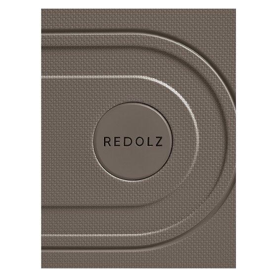 Redolz Essentials 11 4 wheels Suitcase set 3-piece with expansion pleat