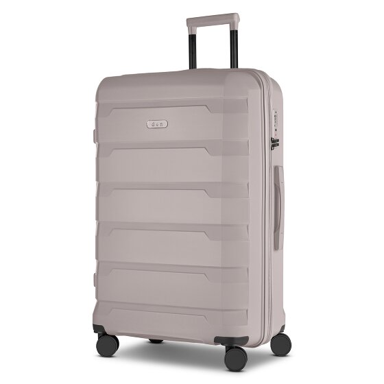 d&n South Dakota 4 wheels Trolley L 76 cm with expansion pleat