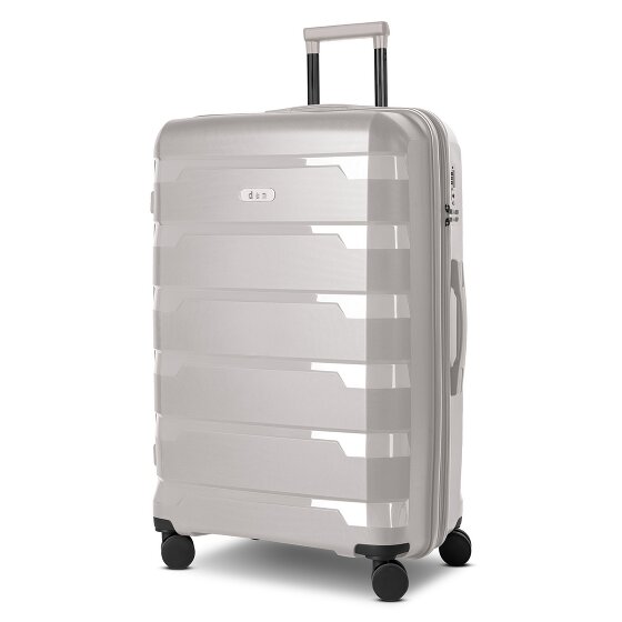 d&n South Dakota 4 wheels Trolley L 76 cm with expansion pleat