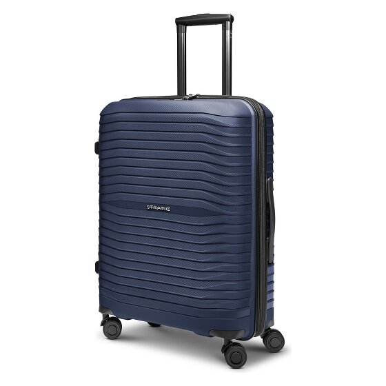 Stratic Shine 4 wheels Trolley 66 cm Expandable