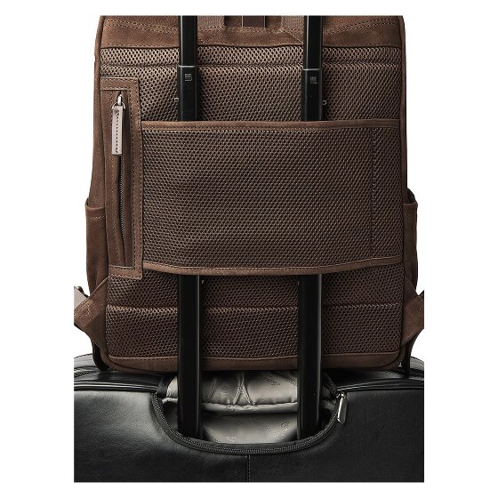 Castelijn & Beerens Veneto Daypack RFID protection Genuine Leather 40 cm Laptop compartment