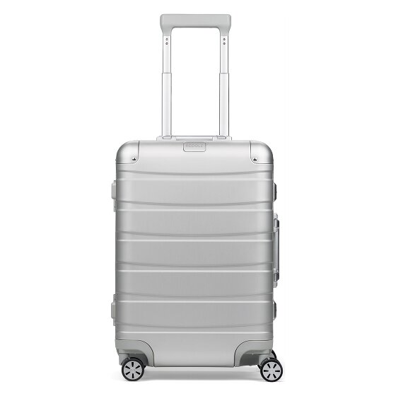 Redolz Pro Aluminum 4-wheel Cabin suitcase S, Aluminum, 55 cm