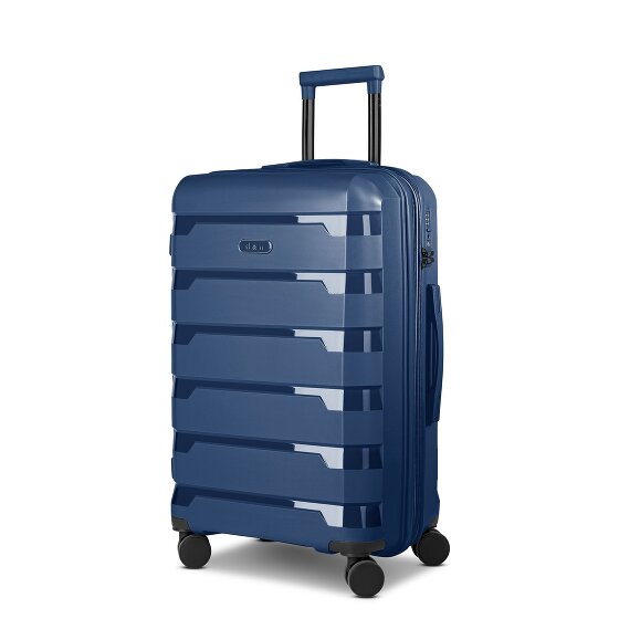 d&n South Dakota 4 wheels Suitcase set 3-piece with expansion pleat