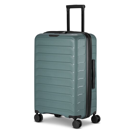 d&n Toronto 4 wheels Trolley M 65 cm with expansion pleat