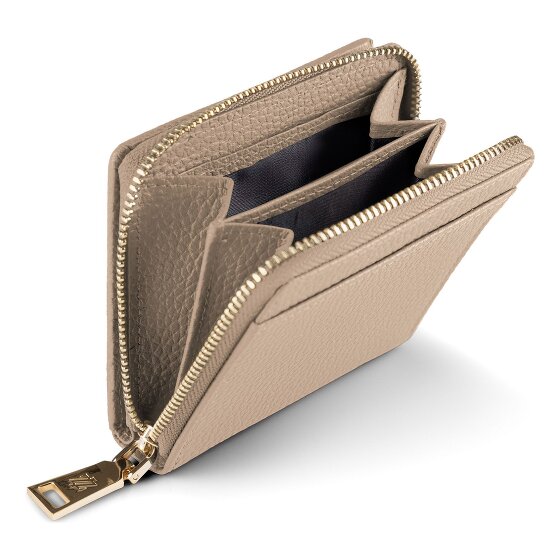 Lazarotti Bologna Leather Medium Zip-Around Wallet, Leather, 10 cm
