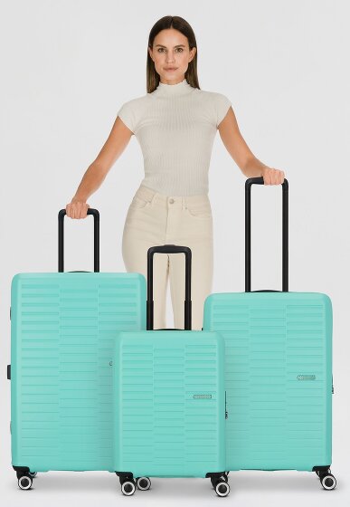 American Tourister Sunset Hills 4 wheels Suitcase set 3-piece