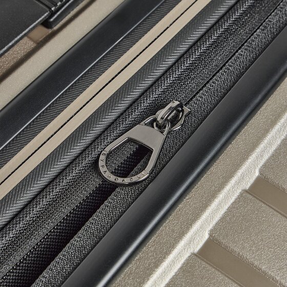 Pactastic Collection 04 THE THREE SET + 4 wheels Suitcase set 3-piece with expansion pleat