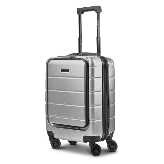 Police Dublin 4 wheels Cabin suitcase S 54 cm Laptop compartment Expandable