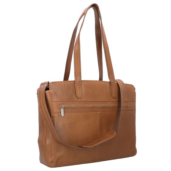 Plevier Power Shopper Bag Leather 41 cm Laptop compartment