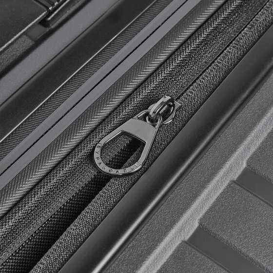 Pactastic Collection 04 THE THREE SET + 4 wheels Suitcase set 3-piece with expansion pleat