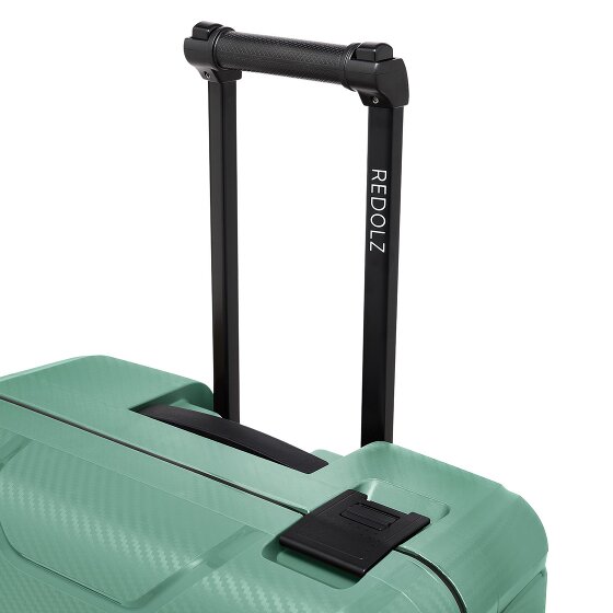 Redolz Essentials 15 4-wheel Cabin suitcase, 55 cm, with Three-Point Lock