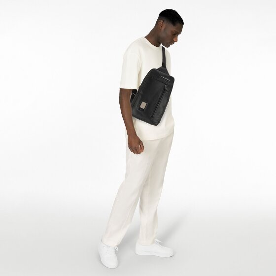 Piquadro Akron shoulder bag 32 cm