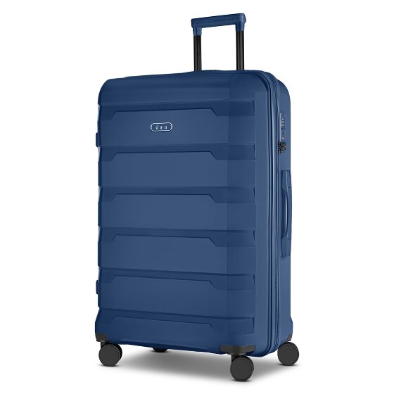 d&n South Dakota 4 wheels Trolley L 76 cm with expansion pleat