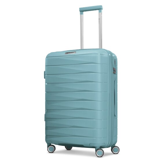 Franky London 4 wheels Trolley M 65 cm with expansion pleat