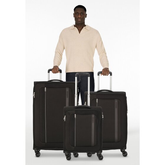 American Tourister Blazing Ride 4 wheels Suitcase set 3-piece with expansion pleat
