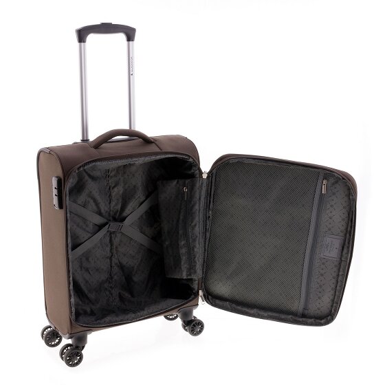 Gladiator 2000 4 wheels Cabin trolley 55 cm with expansion pleat