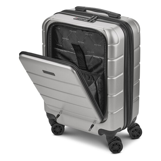 Police Dublin 4 wheels Suitcase set 3-piece Expandable