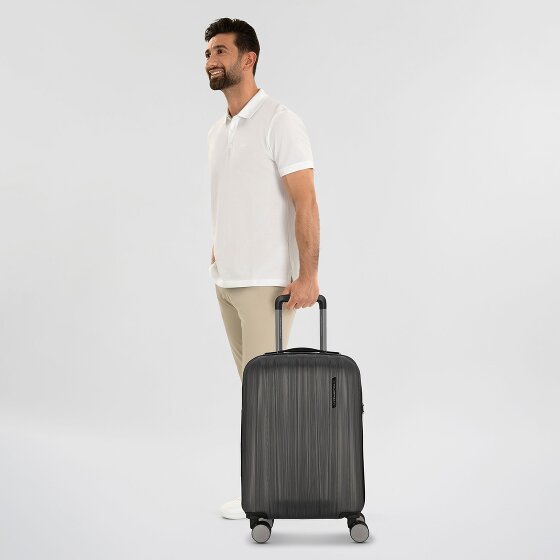 Polestream Moonrock 4 wheels Cabin trolley 55 cm with expansion pleat