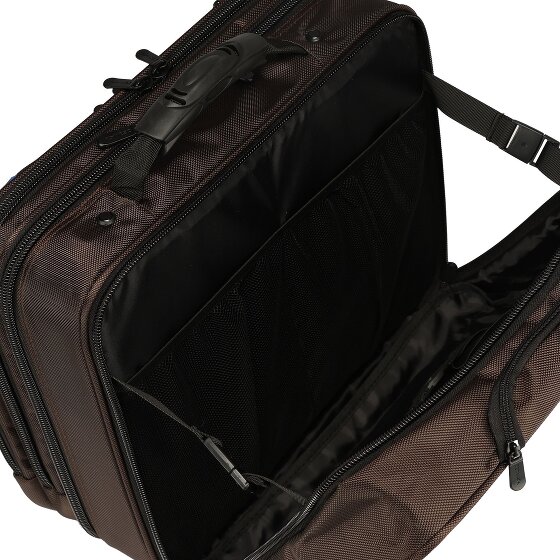 Dermata 2 wheels Wheeled briefcase 38 cm Laptop compartment