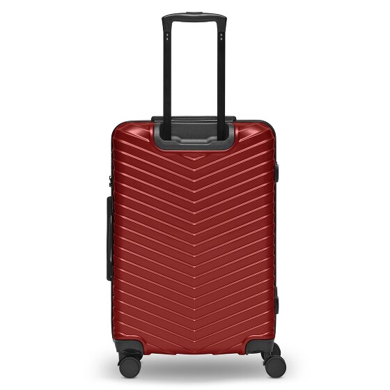 Redolz Essentials 18 4 wheels Suitcase set 3-piece with expansion pleat