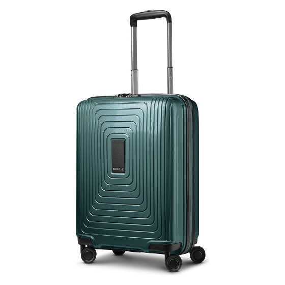 Redolz Essentials 14 4-wheel Cabin suitcase, 55 cm, Slim