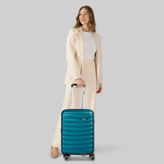 Bench Paris 4 wheels Cabin trolley S 55 cm with expansion pleat