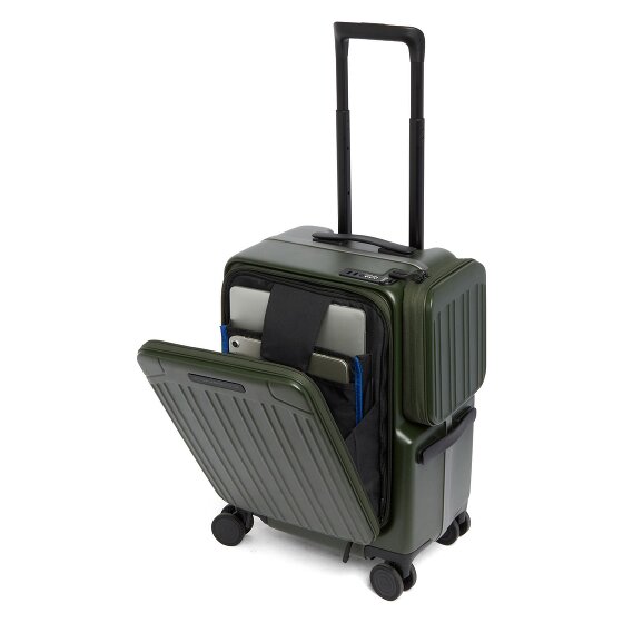 Piquadro PQ-Light 4 wheels Cabin suitcase 55 cm Laptop compartment
