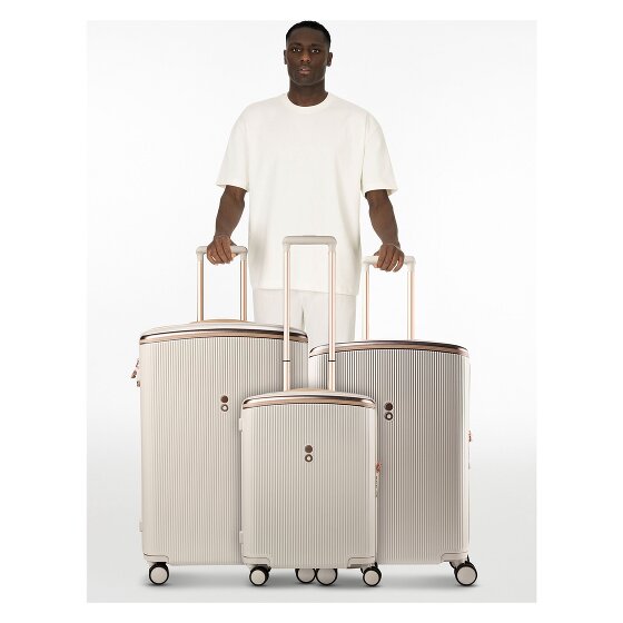 Echolac Dynasty VLX 4 wheels Suitcase set 3-piece