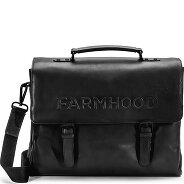 Farmhood Memphis briefcase XXL 3 compartments leather 39 cm Productimage