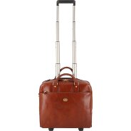 The Bridge Stovia 2 wheels Pilot trolley Leather 39 cm Laptop compartment Productimage