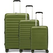 d&n Travel Line 4700 4 wheels Suitcase set 3-piece with expansion pleat Productimage