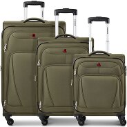 Wenger Beaumont 4 wheels Suitcase set 3-piece with expansion pleat Productimage