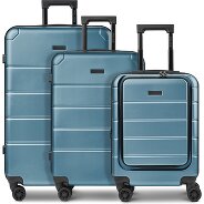 Police Dublin 4 wheels Suitcase set 3-piece Expandable Productimage