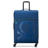 Delsey Paris x United Colors of Benetton Color Block 4-wheeled trolley 77cm with expansion fold Productimage