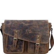Greenburry Vintage Messenger Leather 40 cm Laptop compartment Productimage