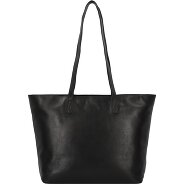 Greenburry Pure Black Shopper Bag Leather 35 cm Laptop compartment Productimage