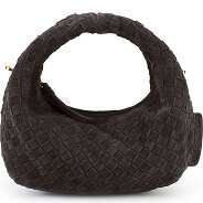 LES VISIONNAIRES Greta Micro weave Handbag Genuine Leather 20 cm Productimage